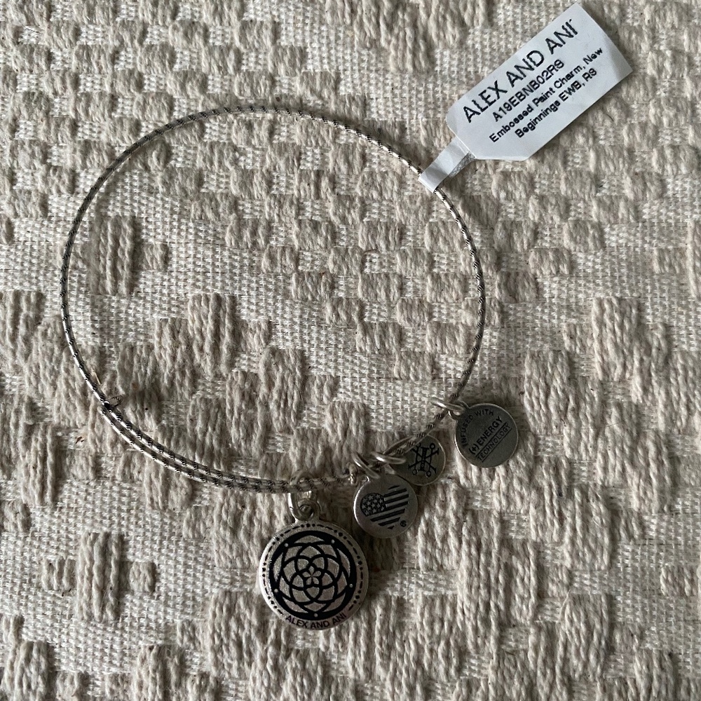 Alex and Ani New Beginnings Charm Bracelet